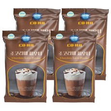CONA 초코라떼 파우더, 1kg, 1개입, 4개 1000g, 1개입, 4개