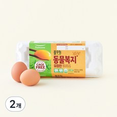 풀무원 동물복지 유정란 520g, 10구, 2개