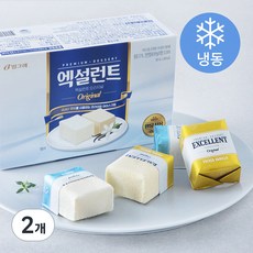빙그레 엑설런트 오리지널 아이스크림 (냉동), 800ml, 2개 800ml, 4개