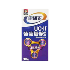 QUAKER 桂格 康研家 葡萄糖胺膠囊, 30顆, 1罐
