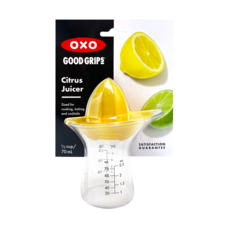 OXO Good Grips 柑橘榨汁器，烹飪烘焙調酒適用, 10.5 x 9.5 x 12.5cm, 70ml, 1個