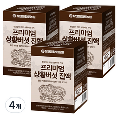 참앤들황토농원 프리미엄 상황버섯진액 30p, 2.1L, 4개