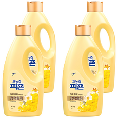 피죤 고농축 오리지널 섬유유연제 써니 가든 본품, 2L, 4개