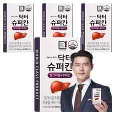 에이치엘사이언스 닥터슈퍼칸 밀크씨슬 루테인 27g, 30정, 4개 30정, 4개