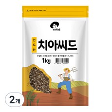 엉클탁 치아씨드, 1kg, 2개