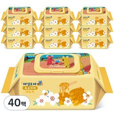 페넬로페 프르미에 마누카 유아물티슈 캡형 70gsm, 70g, 70매, 40개