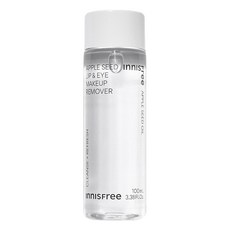 INNISFREE 蘋果籽眼唇卸妝液，溫和不刺激，清新水果香氣, 100ml, 1瓶