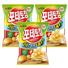 포테토칩 오리지널, 125g, 3개