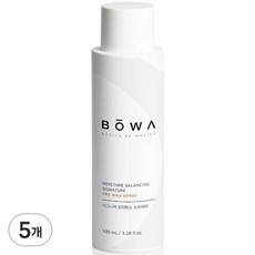 BOWA 시그니처 유분기제거 프리왁스 스프레이, 5개, 100ml