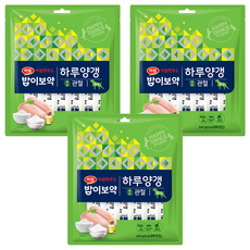 하림펫푸드 강아지 밥이보약 하루양갱 파우치, 관절, 224g, 3개