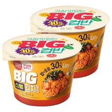 CJ Hetbahn 杯裝BIG火腿泡菜蓋飯, 328g, 2入