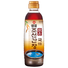 샘표 맑은 조선간장, 500ml, 1개 500ml, 1개