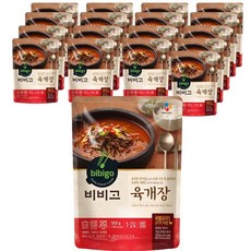 비비고 육개장 즉석국, 500g, 18개