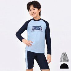 아쿠아티카 아동용 래쉬가드 바지 2피스세트 AQA317