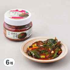 예소담 생깻잎김치, 400g, 6개