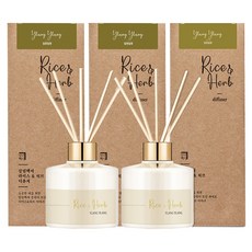 살림백서 라이스 앤 허브 디퓨저, 일랑일랑, 200ml, 6개