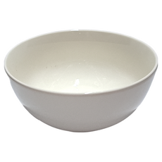 新食器 純白5吋湯碗 單入裝｜簡約陶瓷湯碗 餐桌擺設, 1入, 純白