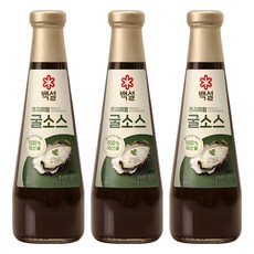 CJ BEKSUL 白雪 優質蠔油, 500g, 3瓶
