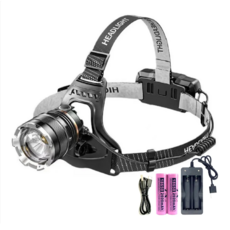 TX Tanox 特林 高亮度伸縮變焦頭燈 HD-2025PX 鋁合金 LED IPX4生活防水 450g, 1組