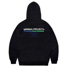 미니멀프로젝트 그라데이션 스틱 오버핏 후드집업 MZT104