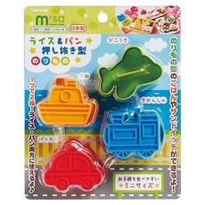TORUNE 飯團吐司壓模 Set, 迷你尺寸, 交通工具, 1包