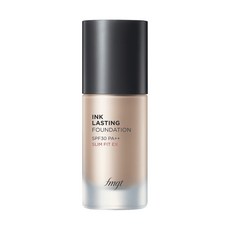 THE FACE SHOP 菲詩小舖 fmgt 貼妝持久粉底液 SPF30 PA++ SLIM FIT EX, 持久遮瑕保濕不乾澀 完美服貼, V203, 30ml, 1瓶