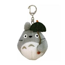 Sun Arrow TOTORO 龍貓 絨毛鎖圈, 尺寸約7x6.5x7CM, 1個