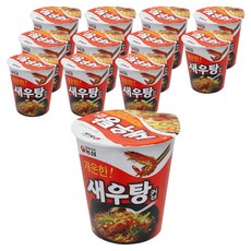 농심 새우탕컵 67g, 12개