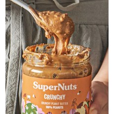 슈퍼너츠 피넛버터 땅콩100% 크런치, 460g, 1개 - 이미지 2