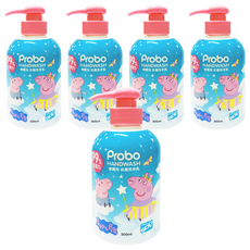 Probo 博寶兒 佩佩豬抗菌洗手乳，300ml，99%抗菌力, 5瓶