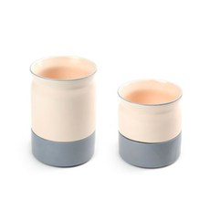 Dailylike 餐具瀝水桶 2入, 02 Matte Ivory, 1組