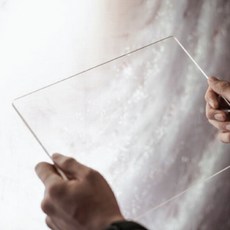 gomojoo 抗菌濾藍光保護鏡, 適用於26-27吋液晶電視, 防藍光抗紫外線耐衝擊防爆防刮防水防塵抗靜電耐磨抗油, 1個