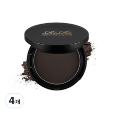 리르 퀵 헤어 흑채 쿠션 14g, 내추럴브라운, 4개