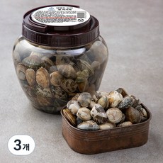 단디프레시 안면도 단지 참바지락, 1kg, 3개