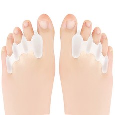 벨로티 고급 실리콘 발가락링 양발착용, 1세트