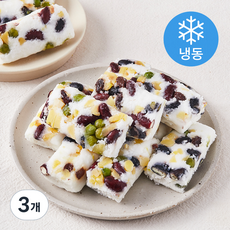 자농의뜨락 영양백설기 (냉동), 1kg, 3개