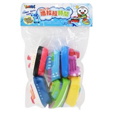 風車圖書 FOOD超人 嚕拉拉時間, 有趣的沐浴玩具, 6入裝, 小船, 1袋