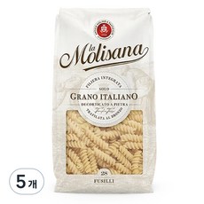 몰리자나 푸실리 파스타, 500g, 5개