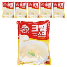 OTTOGI 不倒翁 奶油濃湯調理包, 1kg, 6包