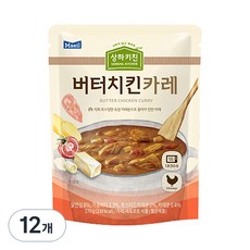 매일유업 상하키친 버터치킨카레, 170g, 12개 - 위드잇카레