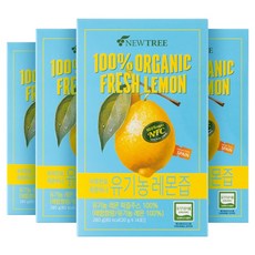 뉴트리 유기농 레몬즙 14p, 280g, 4박스