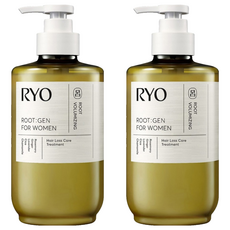 RYO 呂 女性ROOTGEN強韌蘊髮護髮膜 香檸檬&薰衣草香, 353ml, 2瓶