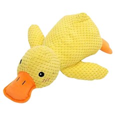 毛皇上 超大紅蘿蔔發聲玩具, 30cm 中衝鋒鴨, 寵物發聲玩具，耐磨材質，增加玩樂趣味, 1個
