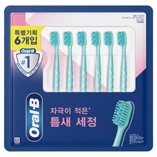 오랄비 아이콘 X 칫솔, 6개입, 1개