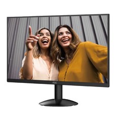AOC 24B30HM2 窄邊框廣視角螢幕, 23.8吋 FHD, 100Hz 更新頻率, 1ms 快速反應時間, Adaptive-Sync 同步技術