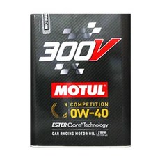 MOTUL 300V COMPETITION 黑鐵罐, 法國產 2L, 1桶