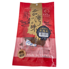 寶島長松 高粱酒辣味 牛肉乾, 台灣好味, 70g, 1包