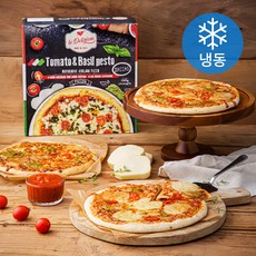 델리치오세 바질페스토 모짜렐라 토마토 피자 (냉동) 365g 3개