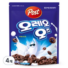 오레오 오즈 시리얼, 250g, 4개
