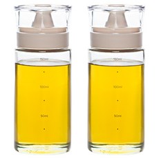 SINOGLASS 新油瓶 米色, 2個, 170ml